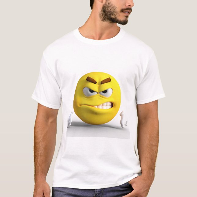 Camiseta Reação Irritada (Frente)