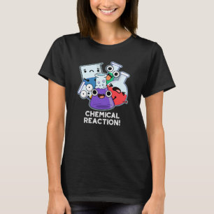 Camiseta Reação Química Química Engraçada Arma Escura BG