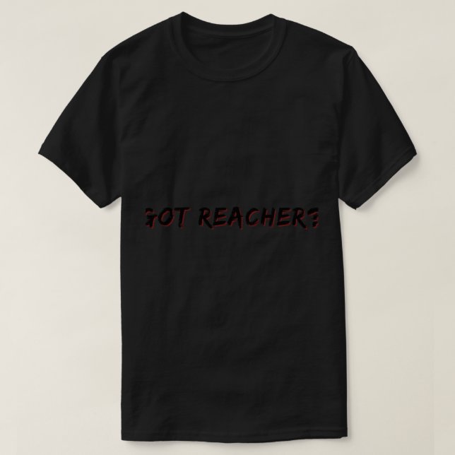 Camiseta Reacher (Frente do Design)