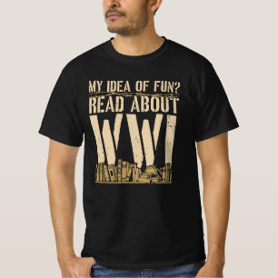 Camiseta Read About WWI