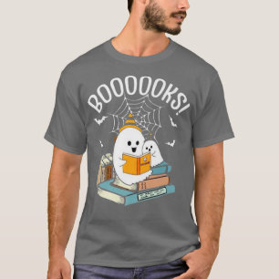 Camiseta Read more boooooks Cute Ghost Read more boooooks H