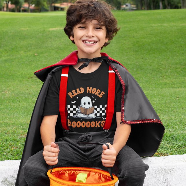 Camiseta Read More Boooooks Funny Halloween  (Criador carregado)