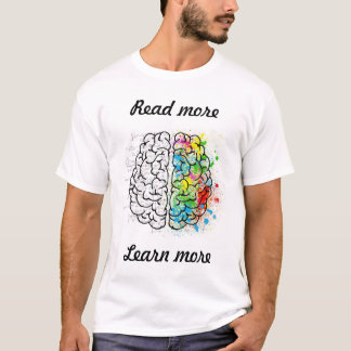 Camiseta Read more learn more