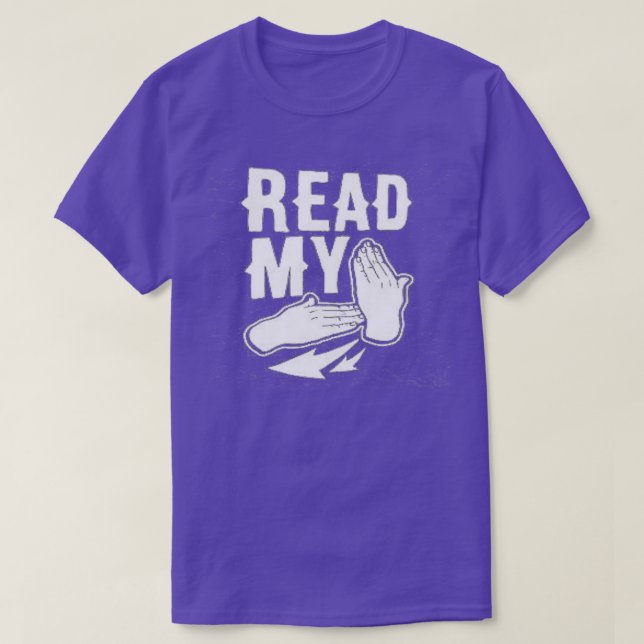 Camiseta read my (Frente do Design)