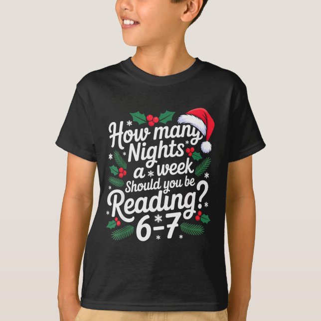 Camiseta Reading 67 Meme Englieacher Funny 67 Christmas  (Frente)