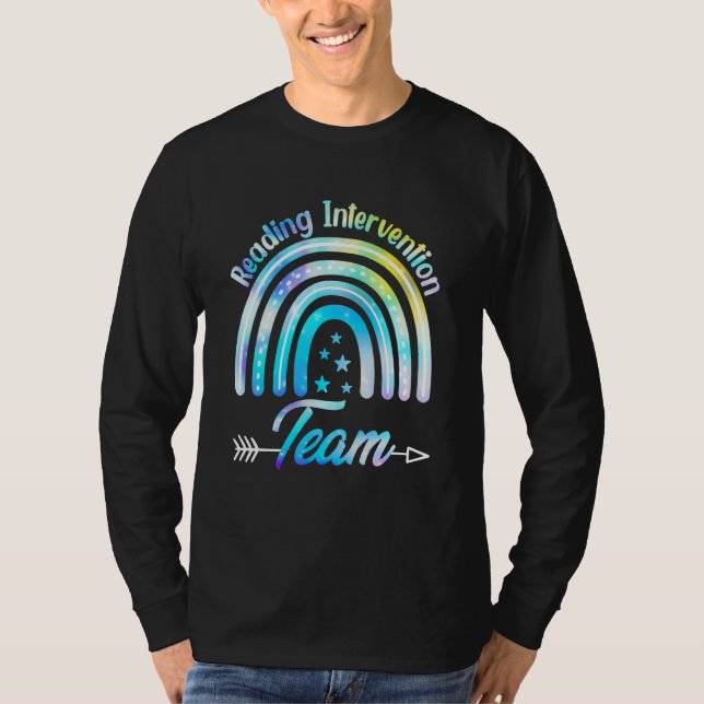 Camiseta Reading Intervention Team Science Of Reading Teach (Frente)