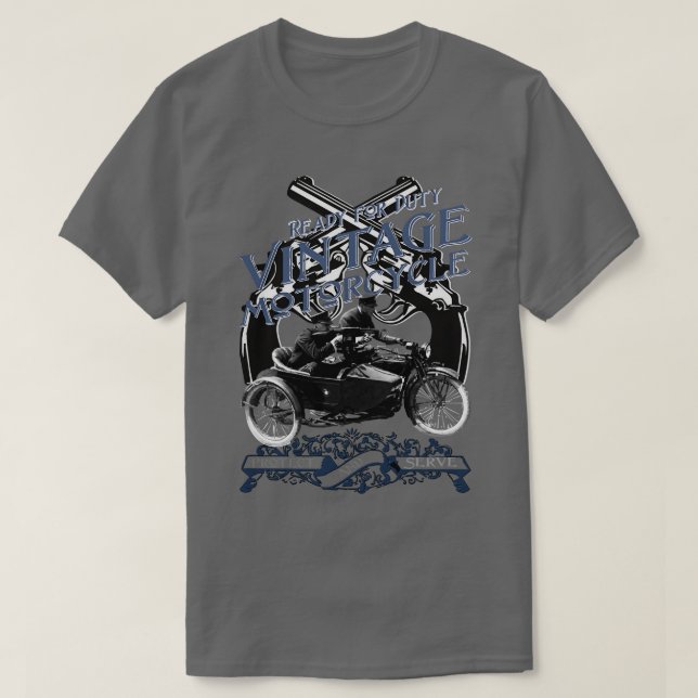 Camiseta Ready for Duty Protect Serve (Frente do Design)