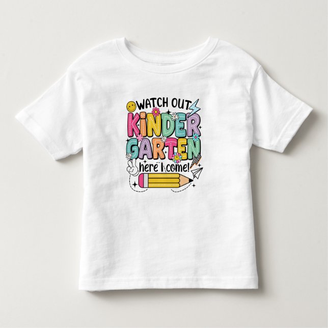 Camiseta Ready for Kindergarten Adventure! (Frente)