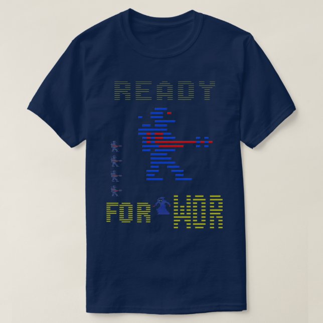 Camiseta Ready For Wor (Frente do Design)