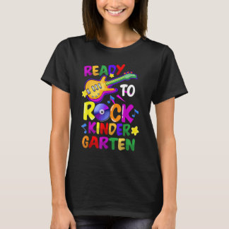 Camiseta Ready To Rocks Kindergarten Back To School Teacher
