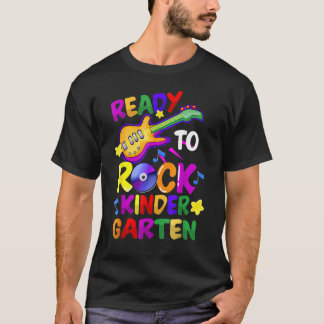 Camiseta Ready To Rocks Kindergarten Back To School Teacher