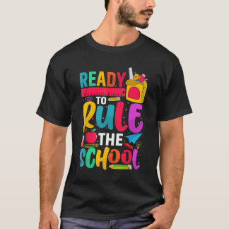 Camiseta Ready To Rule The School Back To School