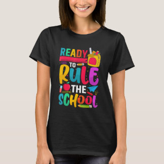 Camiseta Ready To Rule The School Back To School