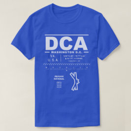 Camiseta Reagan National Airport DCA