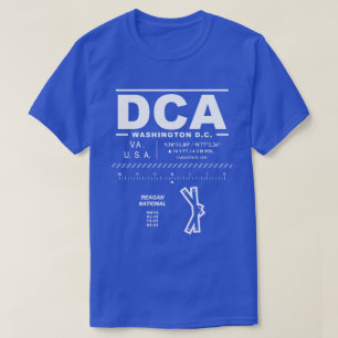 Camiseta Reagan National Airport DCA