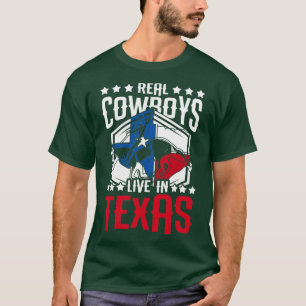 Camiseta Real Cowboys Moram No Texas
