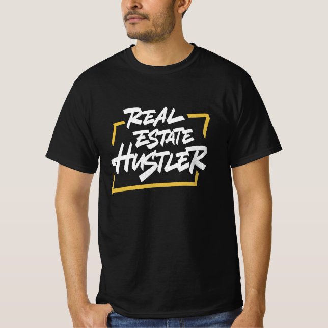 Camiseta Real Estate Hustler (Frente)