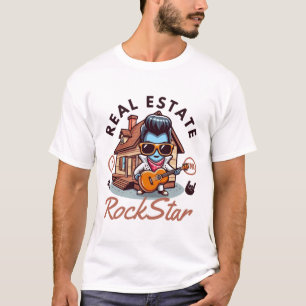 Camiseta Real Estate Rockstar