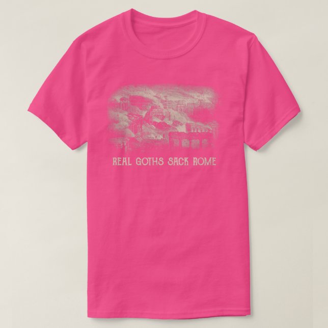 Camiseta Real Góticos Sack Roma (Frente do Design)
