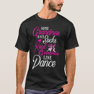 Camiseta Real Grandmas Line Dance Country Dança