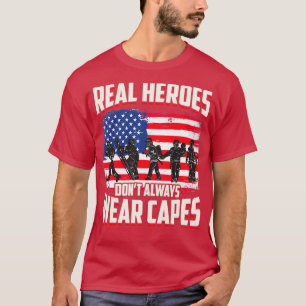 Camiseta Real Heros Não Veste Capes Bombeiros