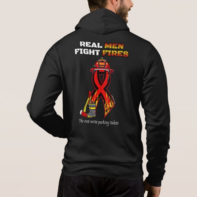 CAMISETA REAL HOMENS LUTAM CONTRA INCÊNDIOS (Verso)