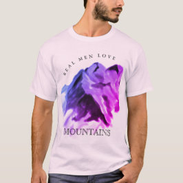Camiseta Real Men Adora Montanhas Rocky Ombre