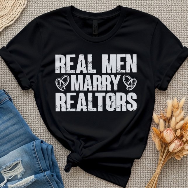 Camiseta Real Men Casado Realtors Imobilizadores Imobiliári (Criador carregado)