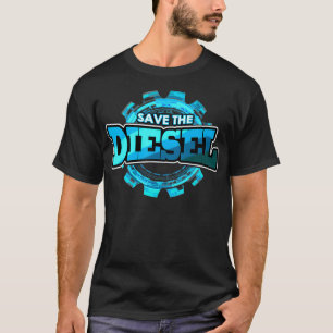 Camiseta Real Men dirige canos de Diesel Loud salvam vidas