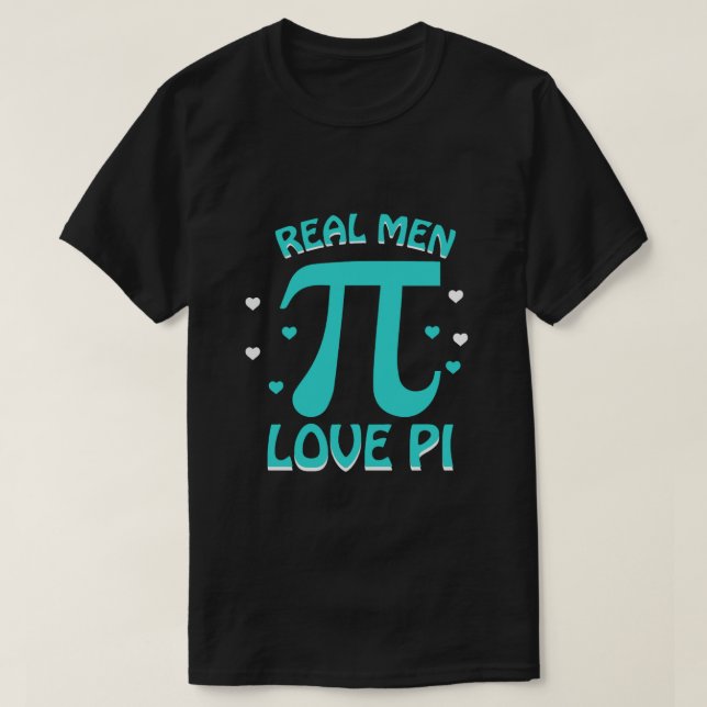 Camiseta Real Men Love PI (Frente do Design)