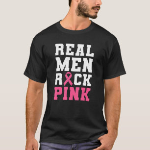 Camiseta Real Men Rock Pink