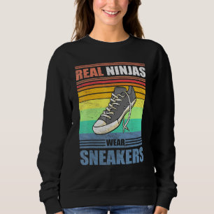 Camiseta Real Ninjas Veste Sneakers Calçado Vintage Pé Casu