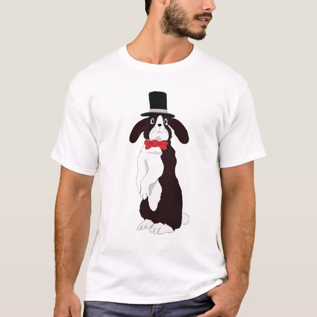 Camiseta Real Tuxedo Bunny (Frente)