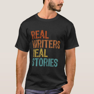 Camiseta Real Writers Casos Verdadeiros Escritores Culpados