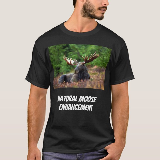 Camiseta Realce natural dos alces (Frente)