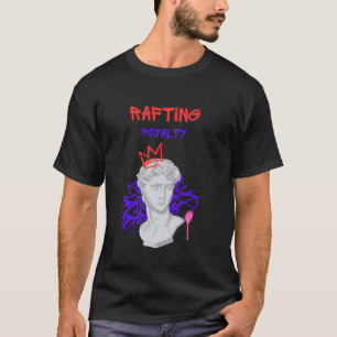 Camiseta Realeza de Rafting Estátua Grega Aventura Rio Água