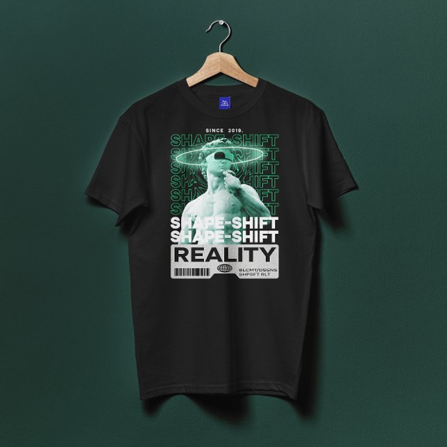 Camiseta Realidade de mudança de forma (Criador carregado)