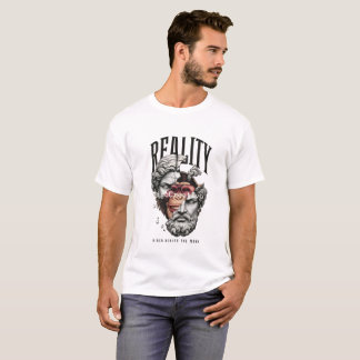 Camiseta Realidade por trás da Máscara