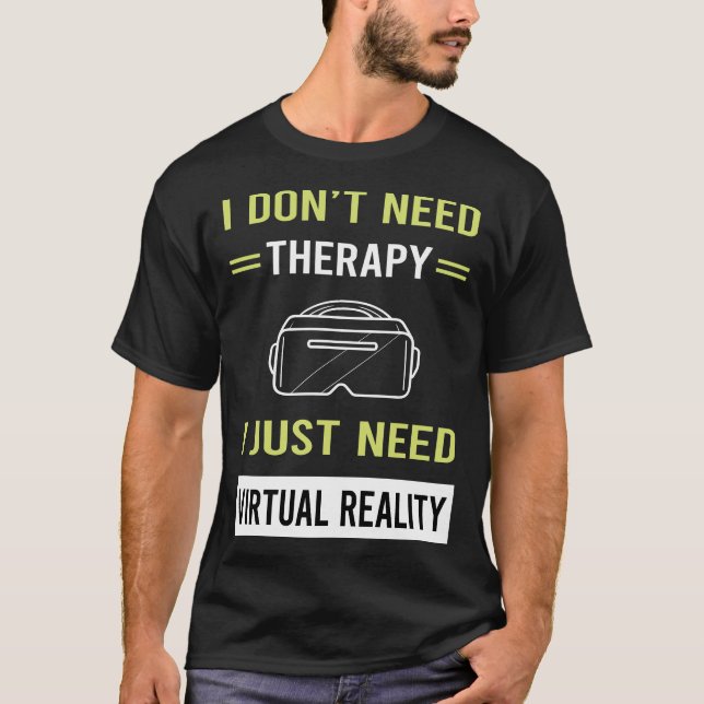 Camiseta Realidade Virtual de Terapêutica VR (Frente)