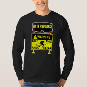 Camiseta Realidade Virtual Em Curso Vr Missão De Jogos Que