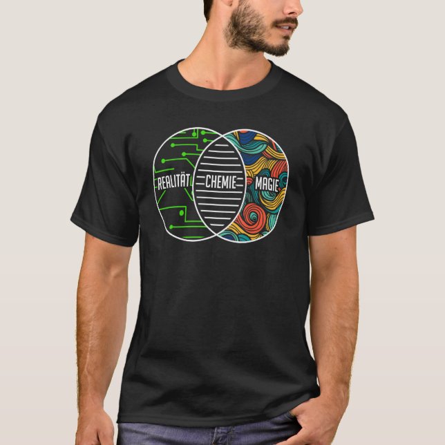 Camiseta Reality Chemistry Magic Chemicals Laboratory Micro (Frente)