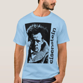 Camiseta Realizador de cinema Sergei Eisenstein