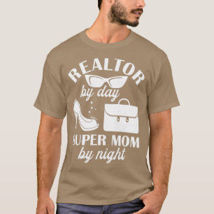 Camiseta Realizador De Mulheres Por Dia Super Mãe De Noite