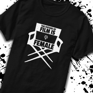 Camiseta Realizadoras de Cinema O Futuro Do Cinema É Femini