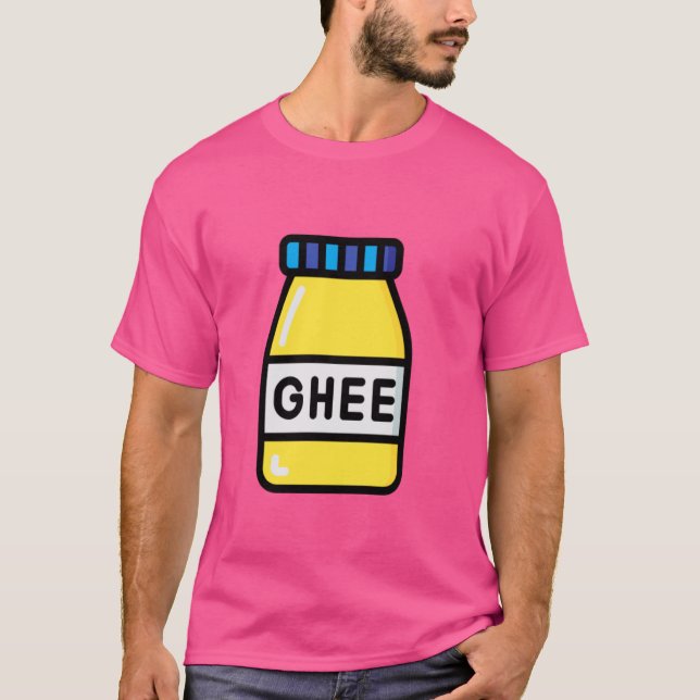 Camiseta Realmente Gosta De Manteiga Ghee (Frente)