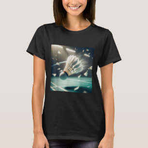 Camiseta Realmente gosto de Peteca de Badminton