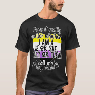 Camiseta Realmente Se Sou Um Ele Ou Ela