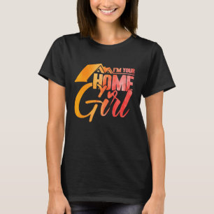 Camiseta Realtor I'm Your Home Girl Watercolor