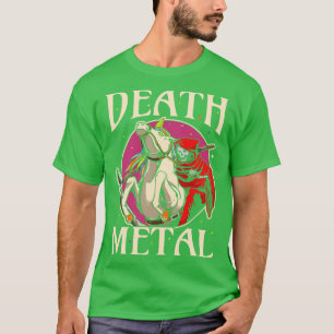 Camiseta Reaper Rock Satã Unicorn Festivais Death Metal