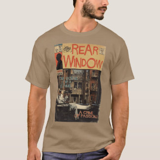 Camiseta Rear Window Alfred Hitchcock História em Quadrinho
